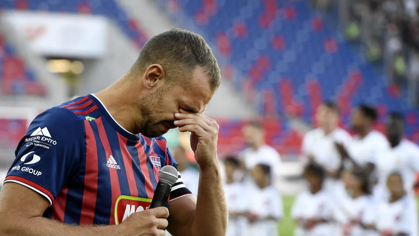 Könnyes búcsú, elsírta magát a magyar focista