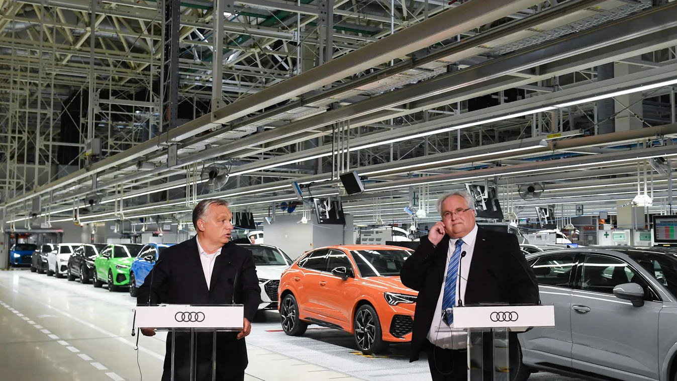 Orbán Viktor: Most még az Audi-gyárért is küzdeni kell!