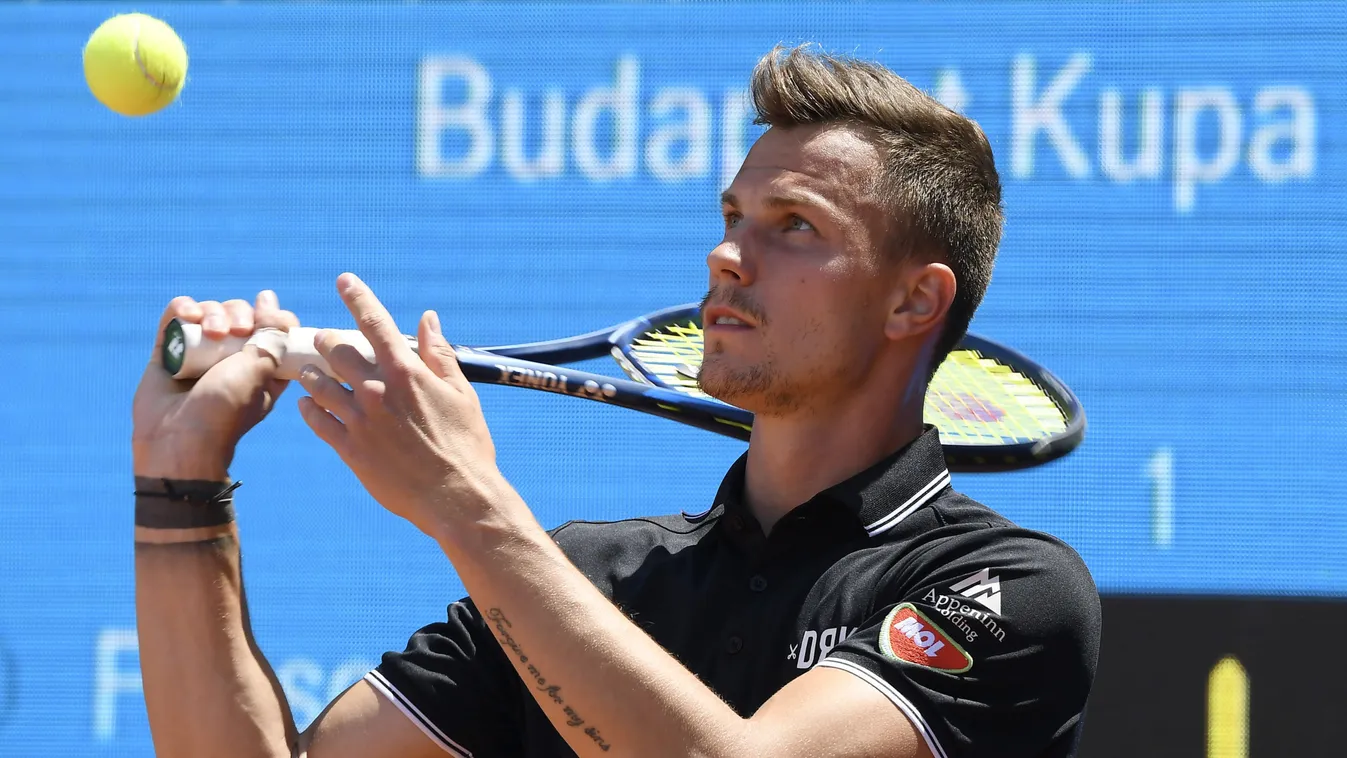 Szülővárosában lendül formába Fucsovics Márton