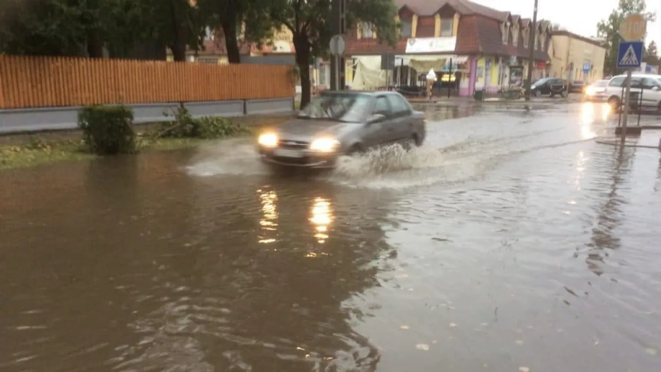 Özönvíz, villámárvíz: így csapott le az országra az ítéletidő - elképesztő fotók, videó