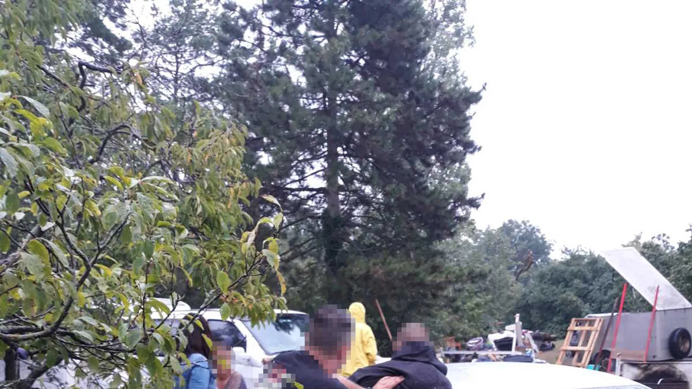 Videón az elfogás: saját udvarán várták a zsaruk a drogdíler Attilát, miután hazatért a beszerzőkörútról