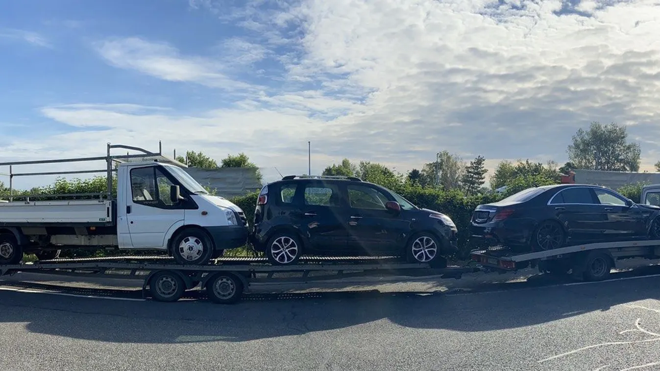 Horrorkaraván haladt Budapest felé, még időben lekapcsolták