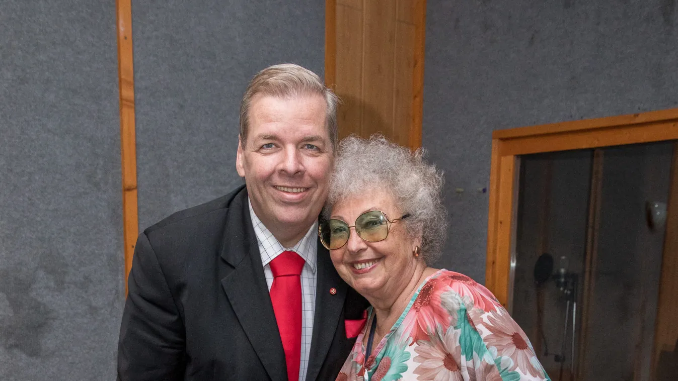 Őrület, ezt művelte a stúdióban Schmuck Andor és Fodor Zsóka - Fotók