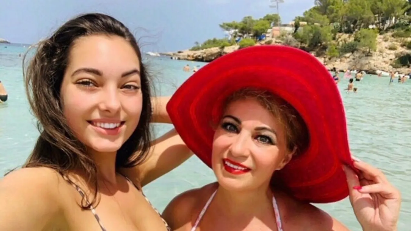 Elképesztő  fotó készült Kiszel Tünde lányáról, bikiniben mutatta meg magát