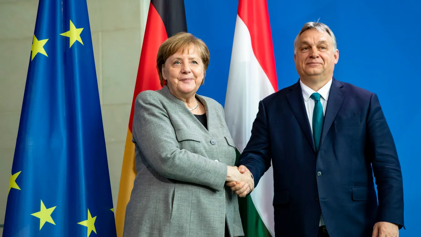 Orbán Viktor oldalára állt Angela Merkel