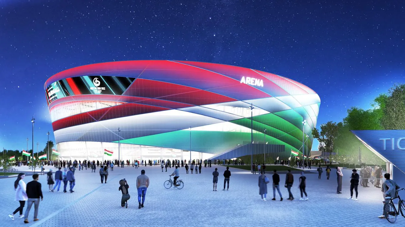 Elképesztő látvány, így néz majd ki a Népliget új büszkesége