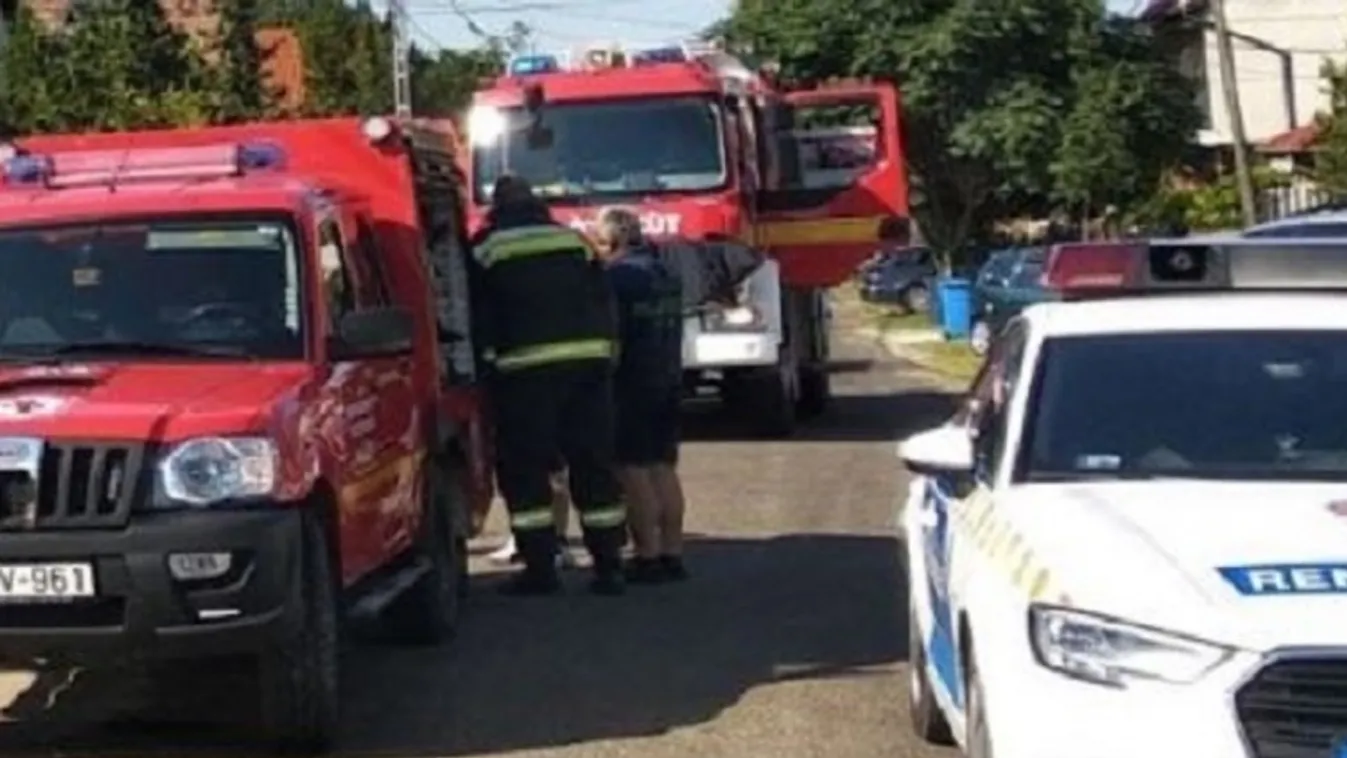 Hősként dacolva a lángokkal megmentették az idős férfi életét a gyáli rendőrök – fotó