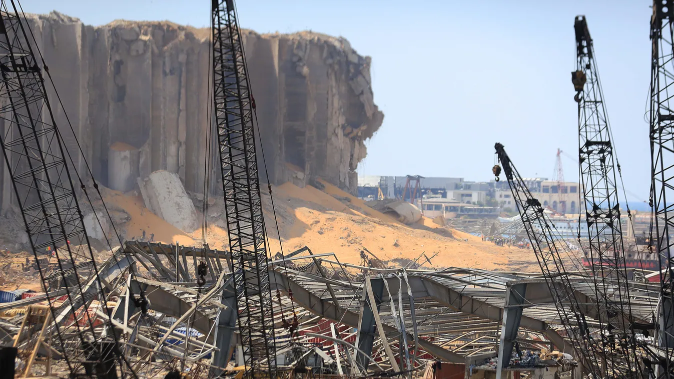 Kitört a pánik az esküvőn a bejrúti robbanástól