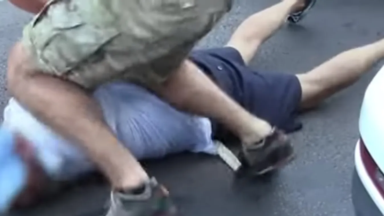 Kattant a bilincs:  így fogták el a rendőrség fejvadászai a körözött férfit - videó