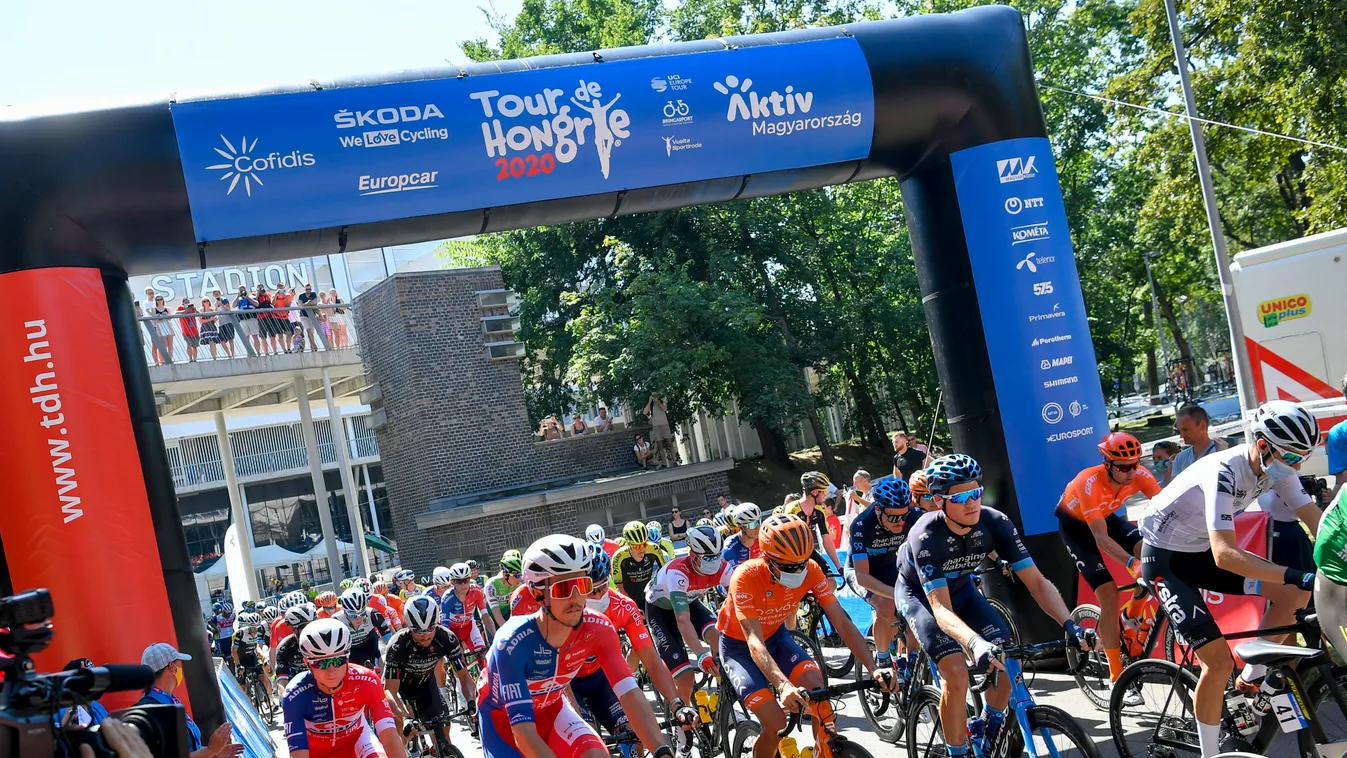 Bukás, szökés, öldöklő csata: parádés videón a Tour de Hongrie legjava