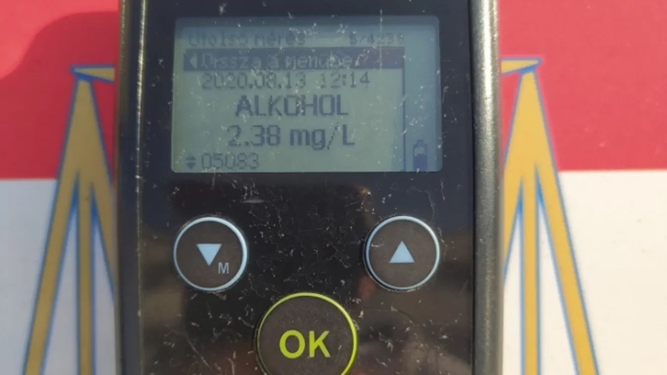 Hihetetlen: részegen autókázott a rendőrséghez egy kazincbarcikai férfi