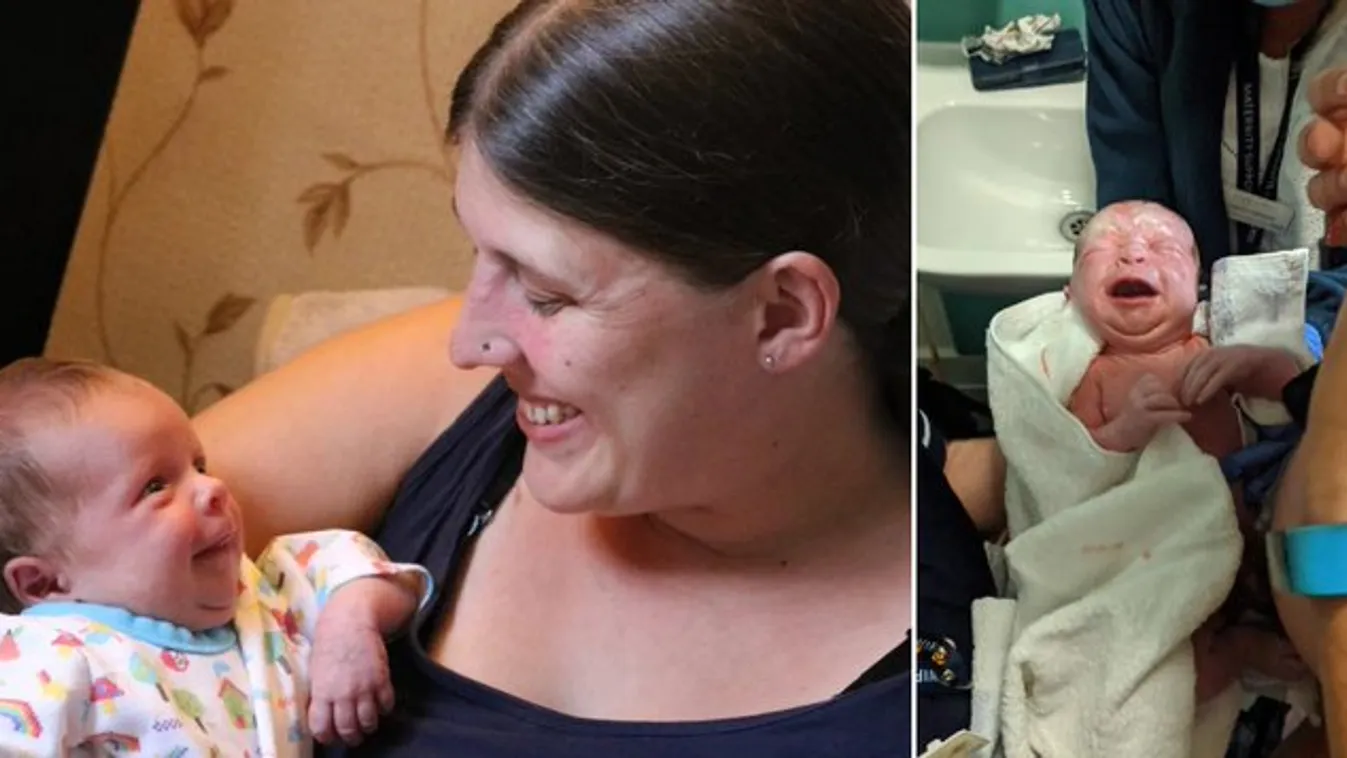 A kórház mosdójában hozta világra gyönyörű gyermekét az édesanya