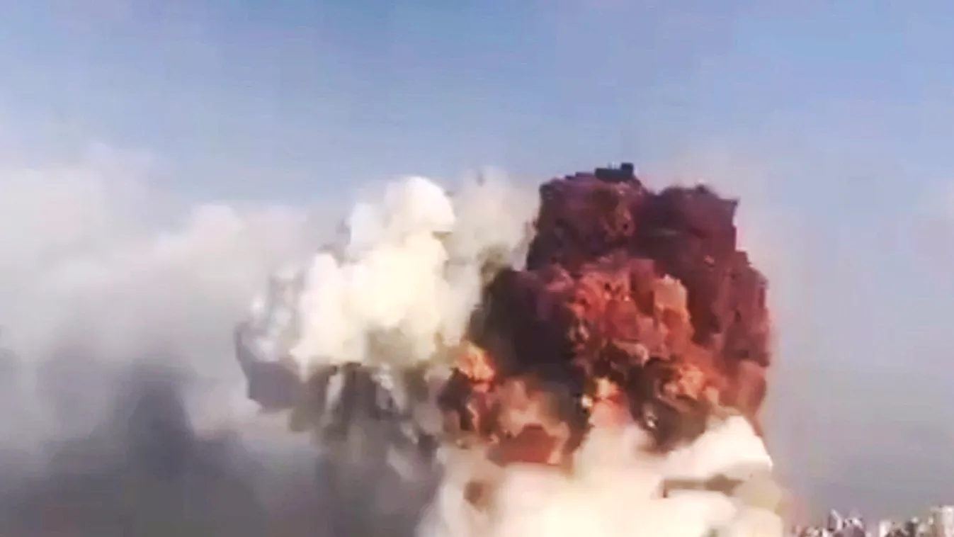 Éppen felfektették a szülőágyra az kismamát, amikor megtörtént a bejrúti robbanás