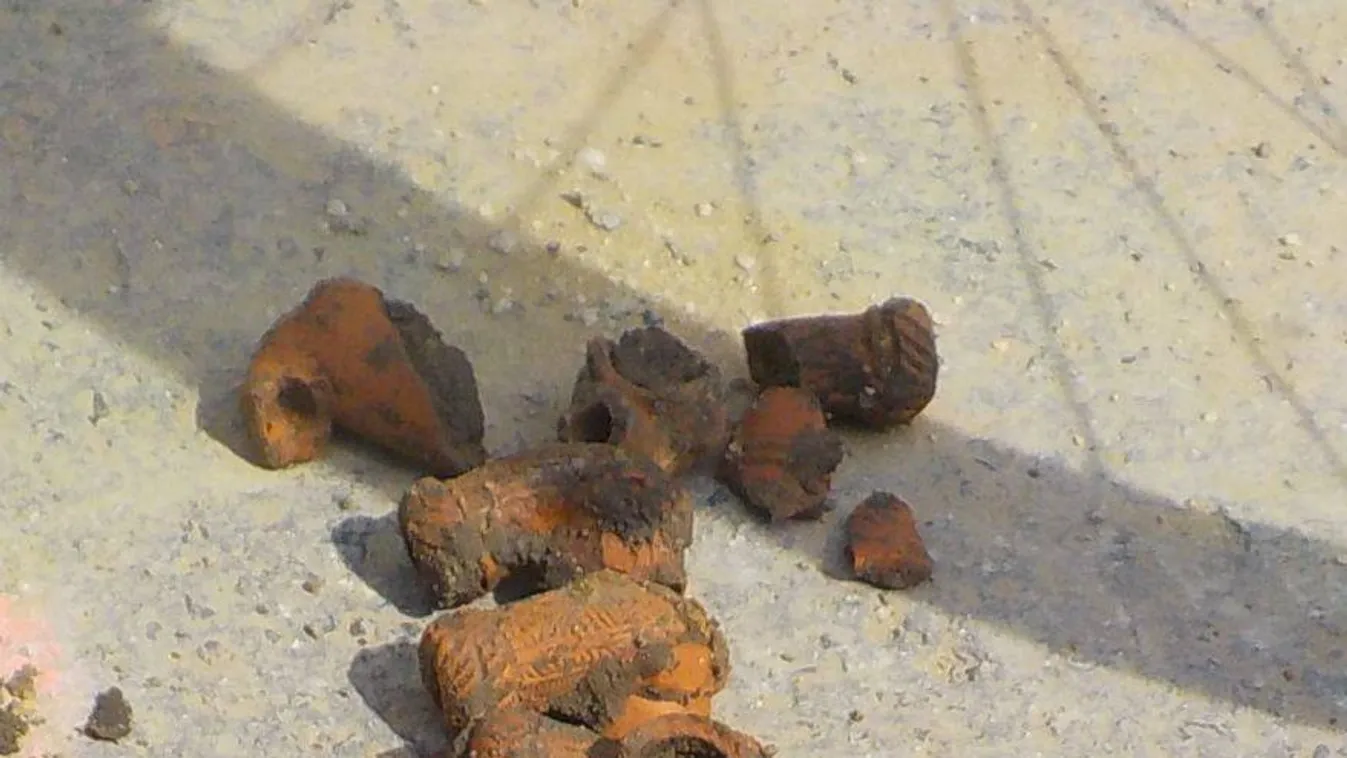 Árpád-kori cserepeket is találtak Hódmezővásárhelyen