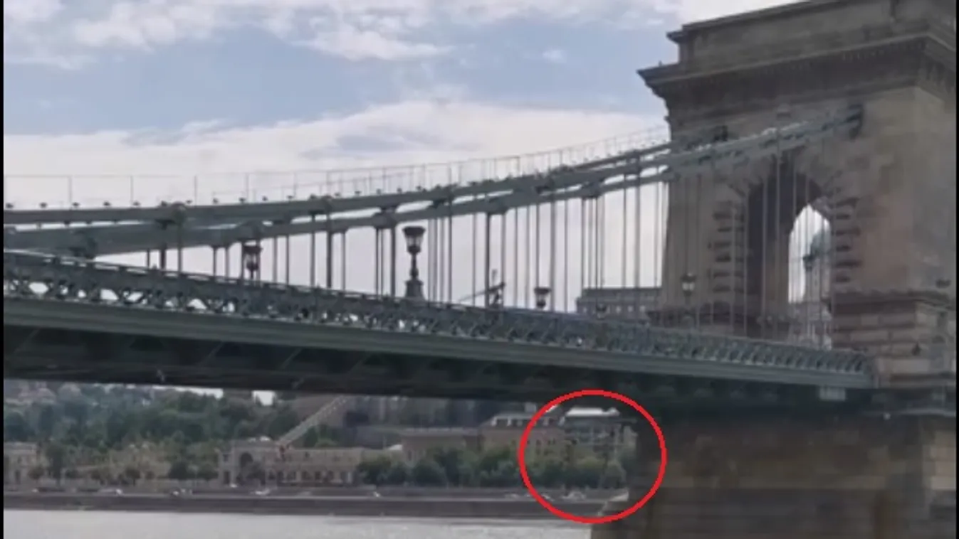 Dráma: a Lánchídról ugrott be két fiatal a Dunába