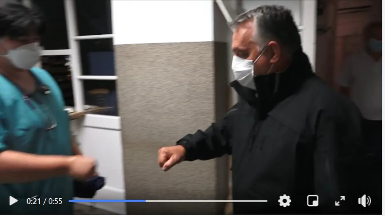Orbán Viktor a Szent László Kórházba látogatott – videó