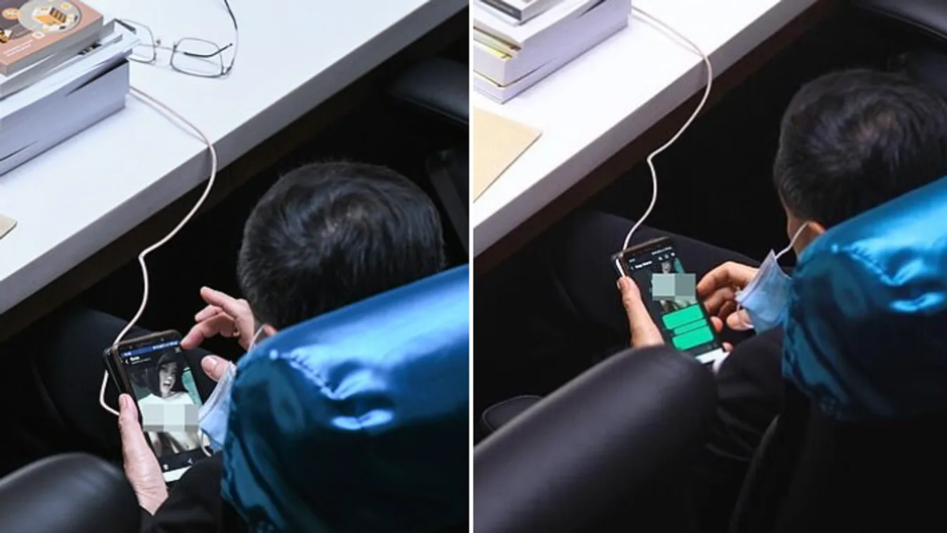 Pornót nézett a telefonján egy thai képviselő a parlamentben, több fotó is készült róla