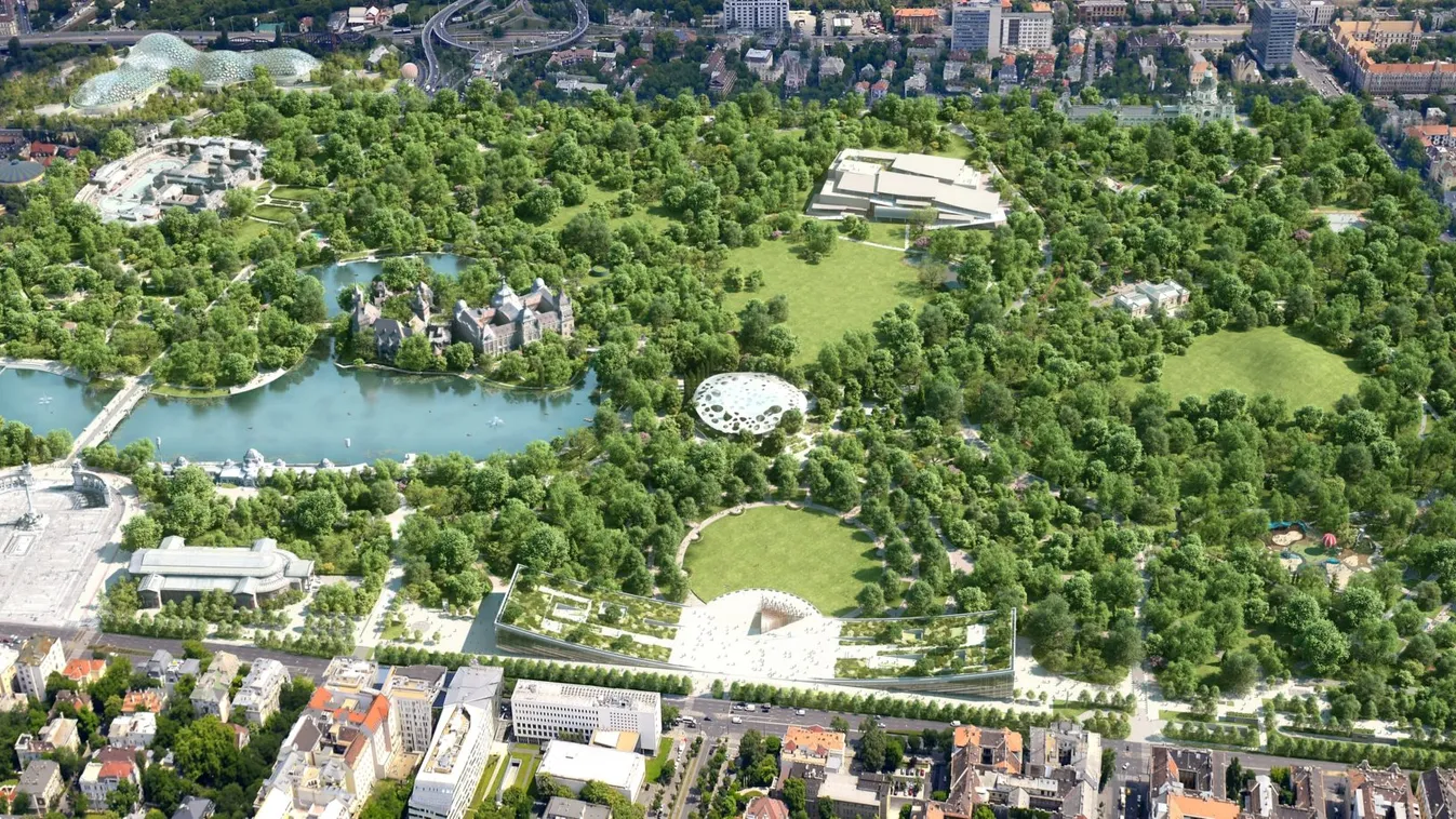 Jól haladnak a Liget Budapest Projekt munkálatai, hamarosan szerkezetkész a Néprajzi Múzeum