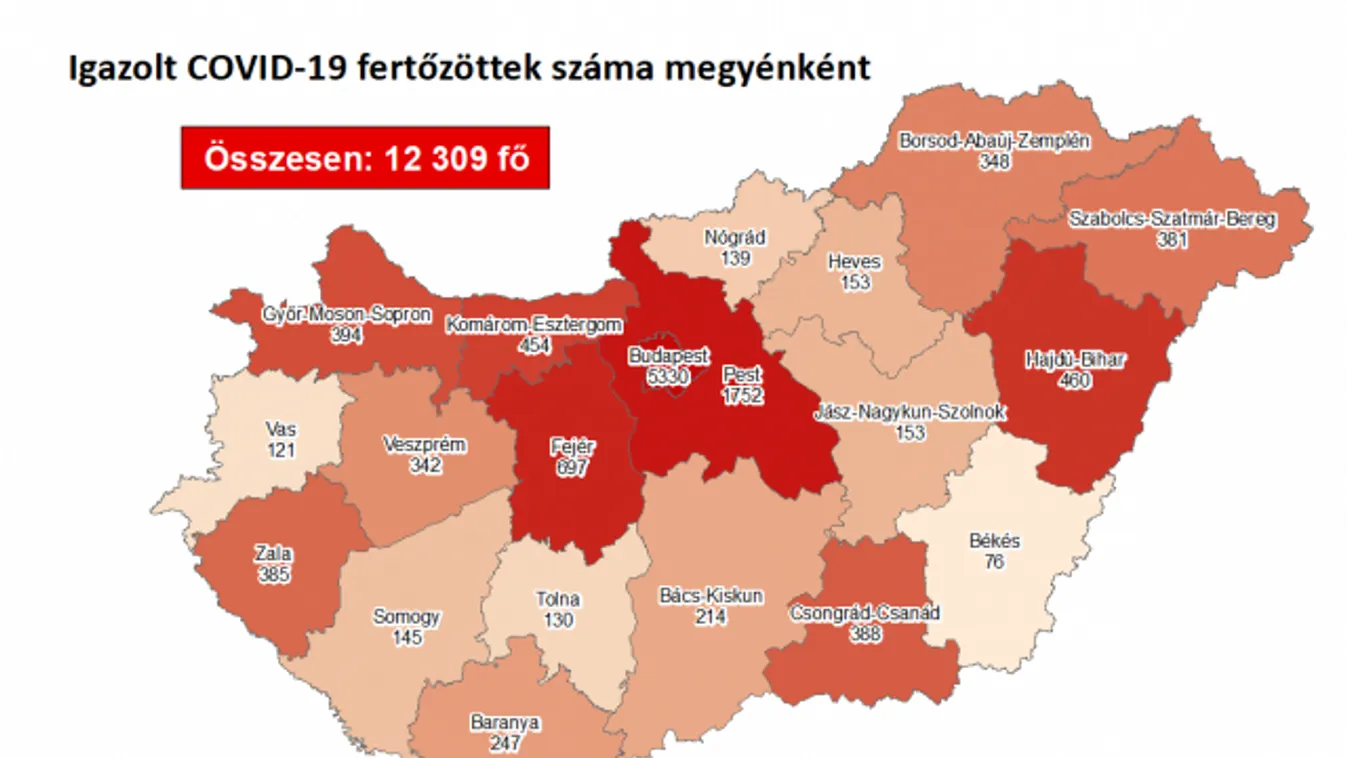 484 fővel emelkedett a beazonosított fertőzöttek száma és elhunyt négy beteg