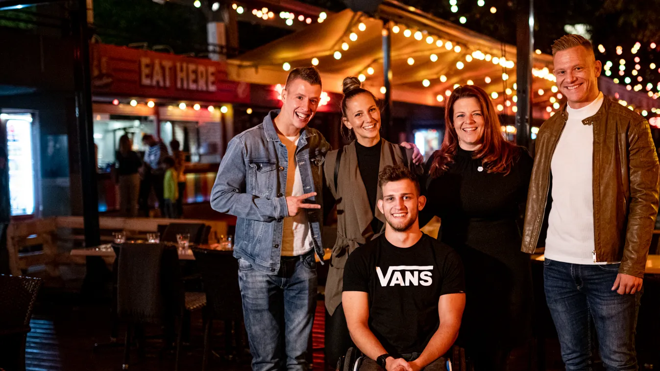 Sportolókkal találkozott a szervátültetett Ádám, itt vannak a vacsora részletei