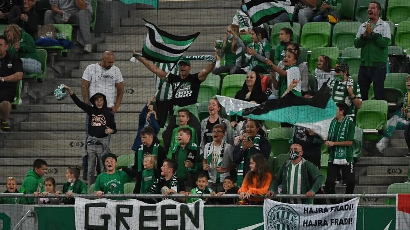 Itt az utánpótlás, tőlük is hangos a Fradi-stadion