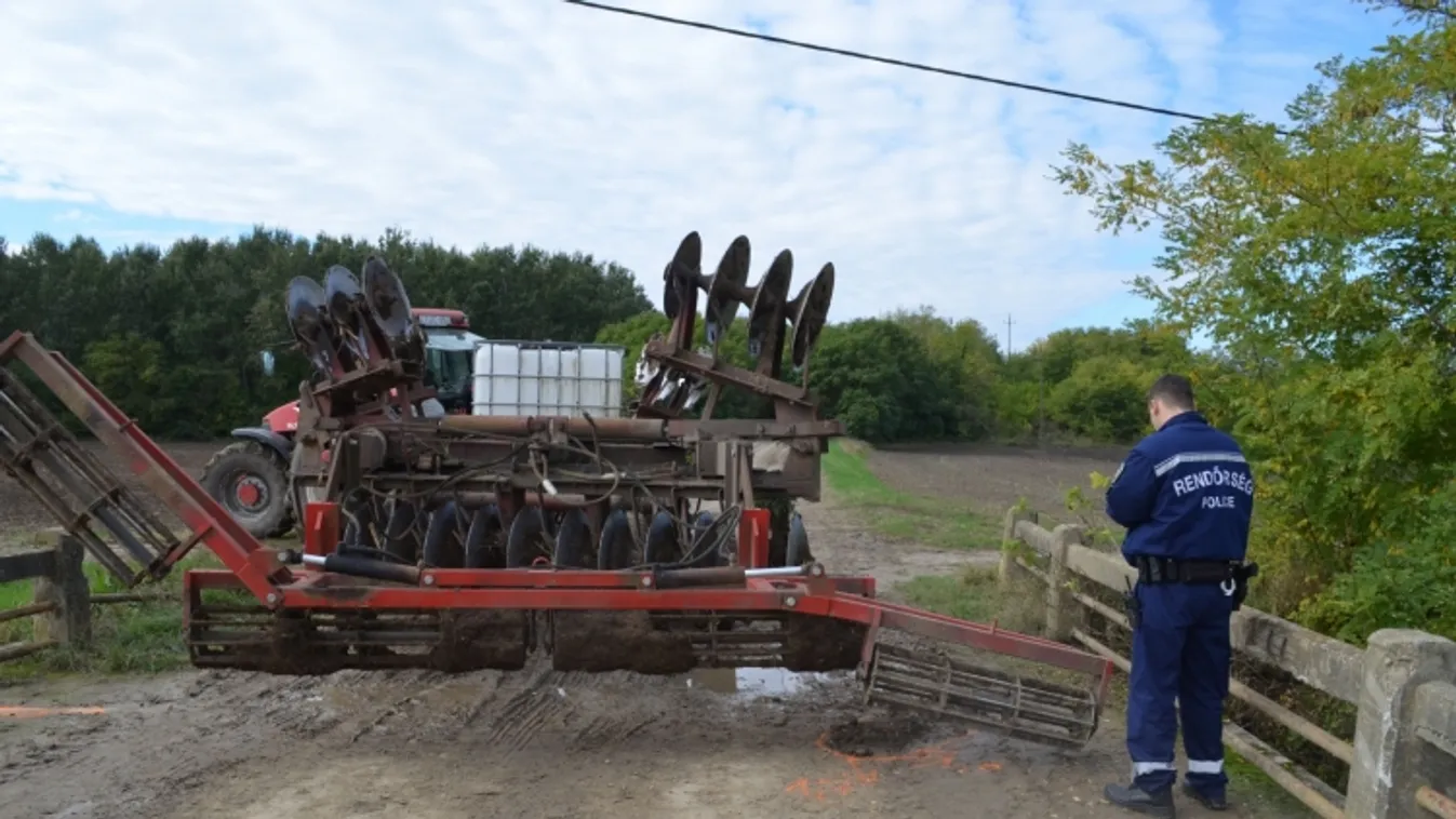 Mentőhelikoptert riasztottak: egy 11 éves kisfiú került életveszélybe Sárszentlőrincen egy traktoros miatt
