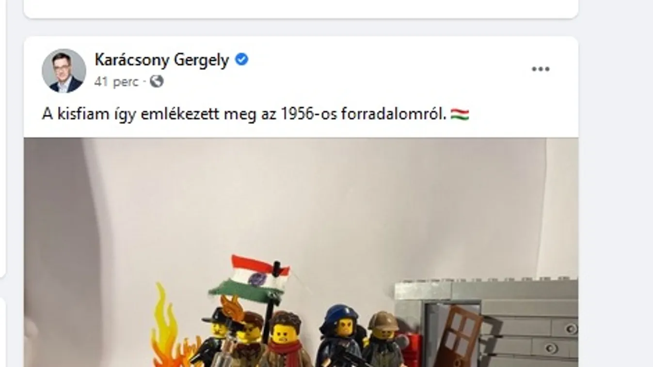 Tádzsikisztán zászlajával ünnepelte meg az 1956-os forradalmat Karácsony Gergely