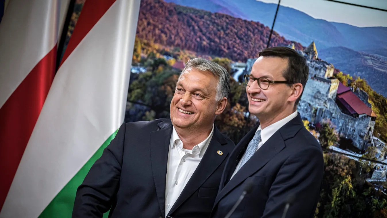 "Tiszta nagyapja" - így gratulált a lengyel kormányfő Orbán Viktor ötödik unokájához