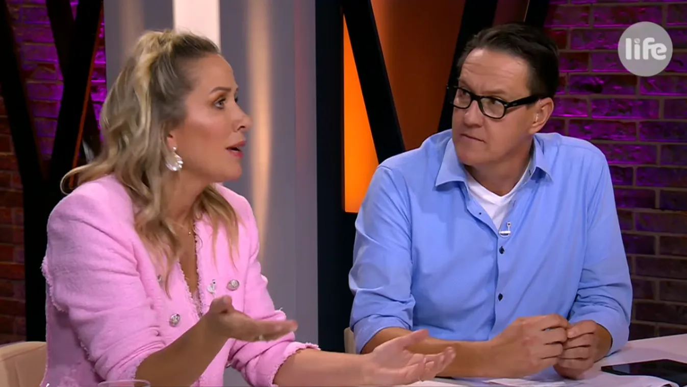 Balhé a stúdióban, csúnyán összeszólalkozott a Life TV két sztárja