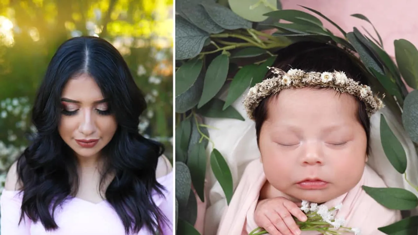 Szívbemarkoló indok és felvételek: közös képeken az újszülött kislány és az elhunyt édesanyja