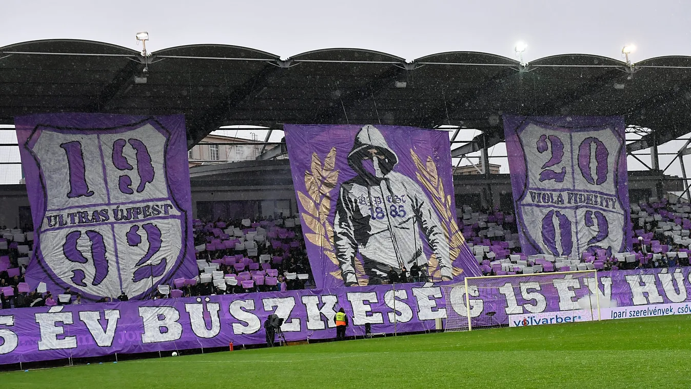 Különleges akcióval készülnek az Újpest-szurkolók a Fradi elleni rangadó előtt