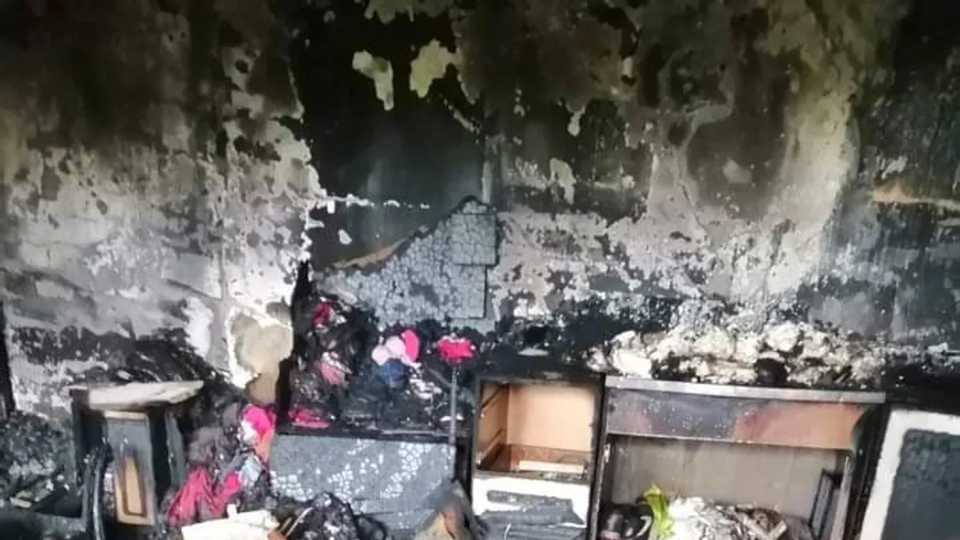 "Az otthonunk tíz perc alatt vált semmivé" - mindene odalett a tűzben a 8 gyermekes családnak