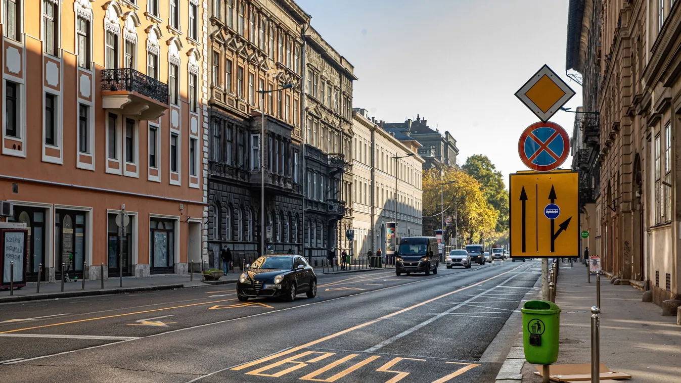 Megszűnt az Üllői úton a kerékpársáv