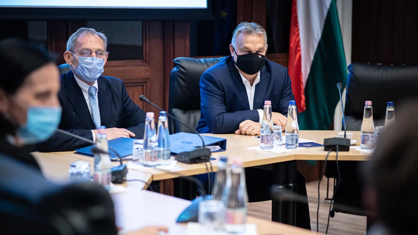 Orbán Viktor az Operatív törzzsel kezdte a hétfő reggelt