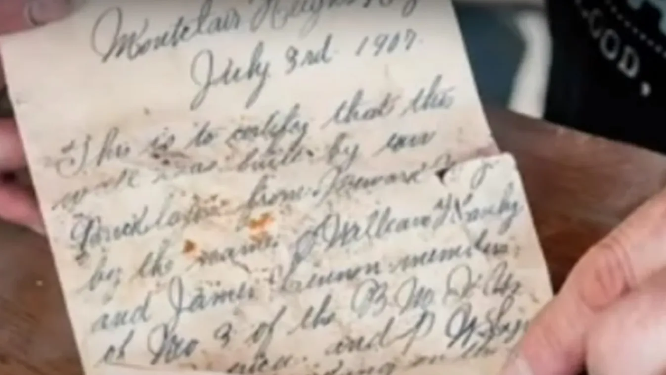 Egy 110 éve elveszett rejtélyes üzenetre bukkantak – videó