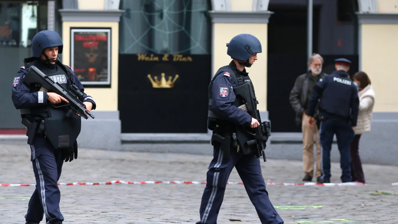 Bécsi merénylet: Őrizetbe vettek Linzben egy férfit a hétfői támadás kapcsán