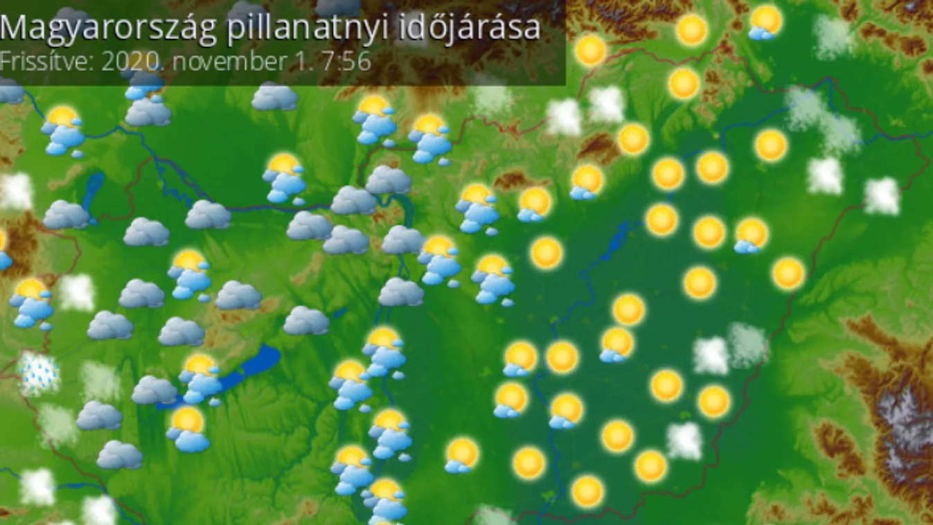 Kettészakad az ország: Ilyen időjárásunk lesz a napokban