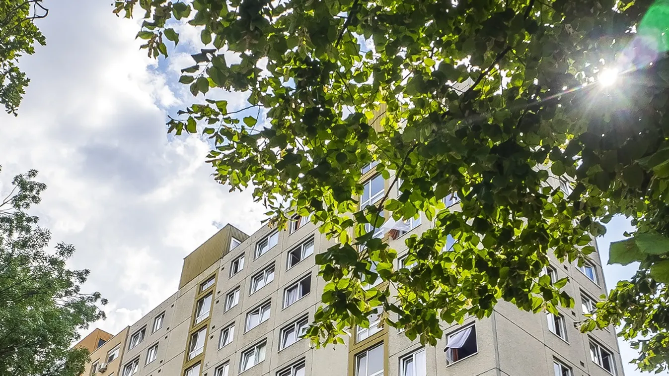 Puffanás és jajveszékelés hallatszott: kizuhant egy fiatal nő a 8. emeletről Győrben