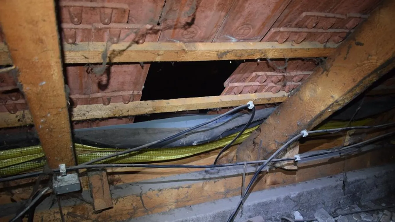 A nap lúzere: kibontotta  a dohánybolt tetejét a tolvaj, tetten érték