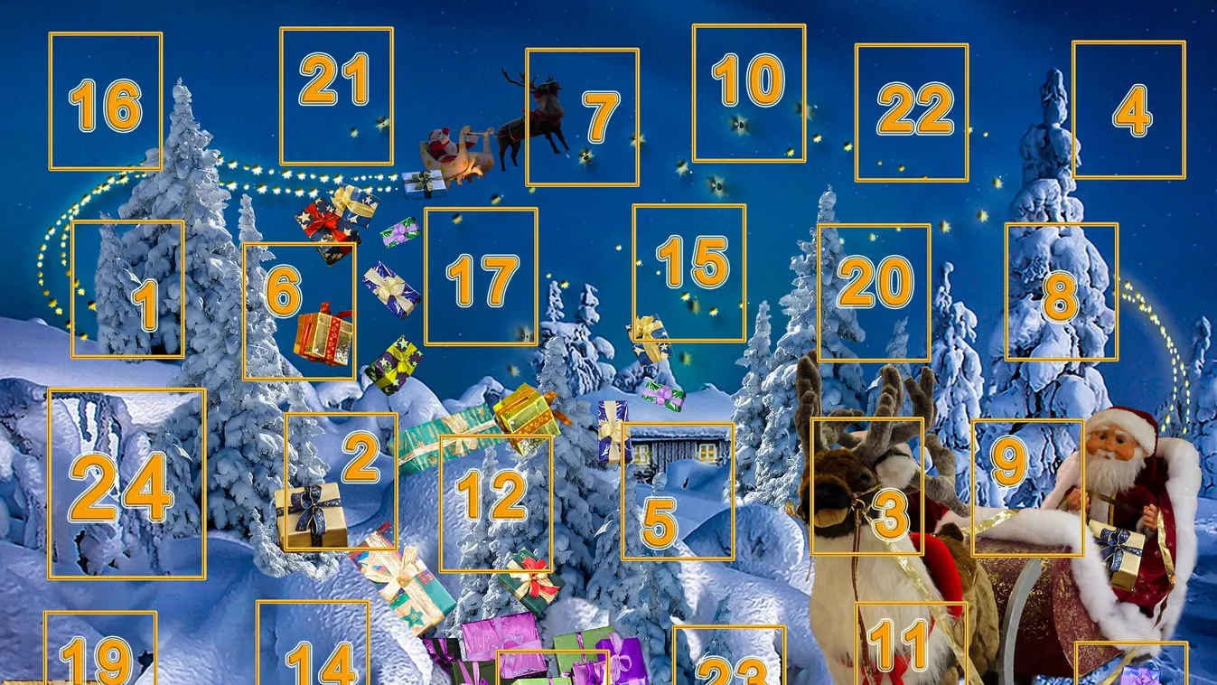 24 órás adventi naptár – december 24-én, 16. ablak