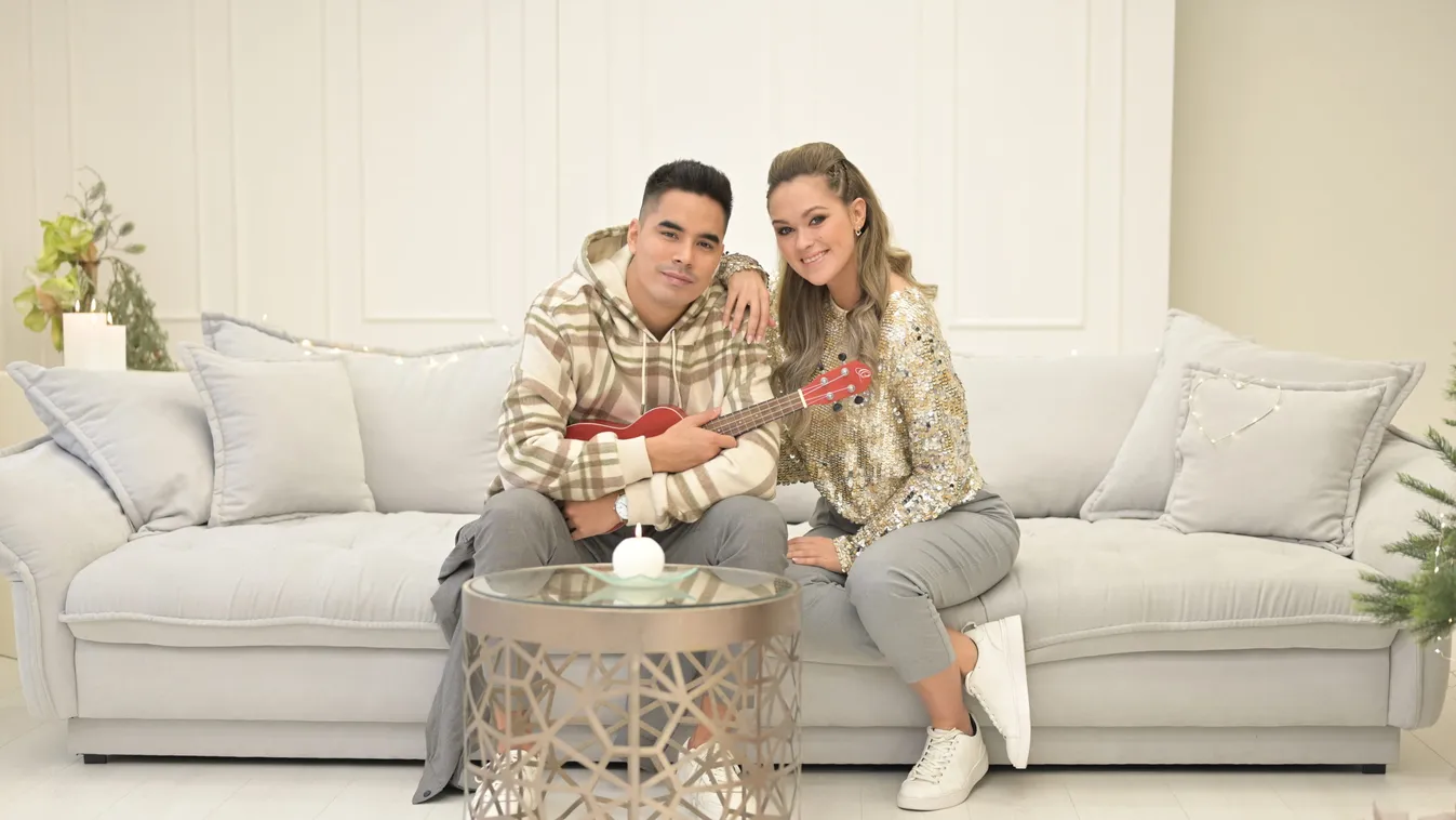 Karácsonyi hangulat: debütált a magyar álompár első nótája