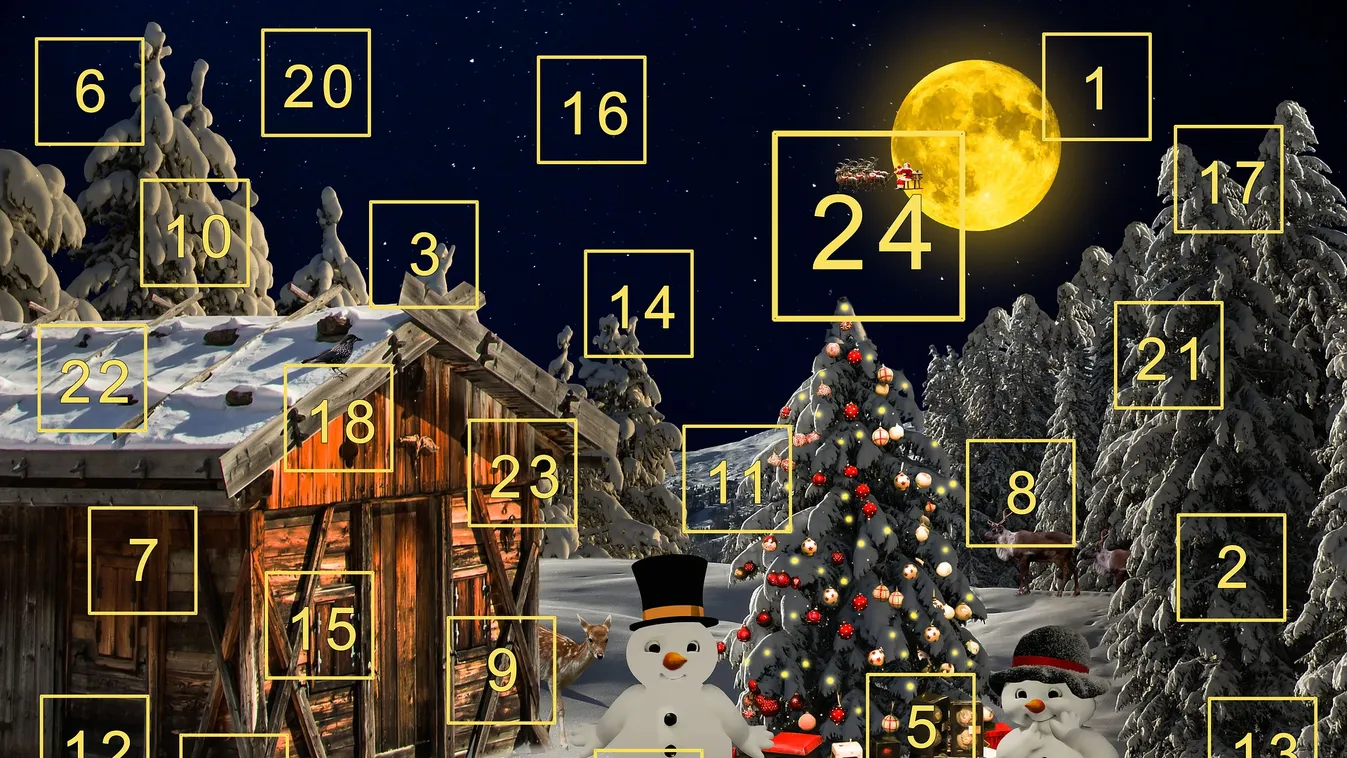 24 órás adventi naptár – december 24-én, 17. ablak