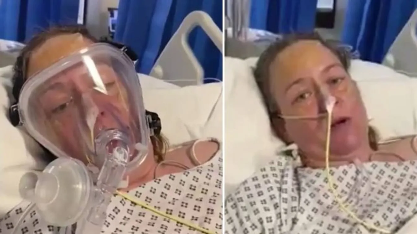 Drámai felvétel a Covid-osztályról: "Akik mellettem feküdtek, már meghaltak"