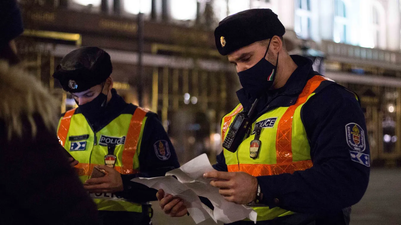 Kijárási tilalom: kiderült pontosan, mit ellenőriznek 8 után a rendőrök