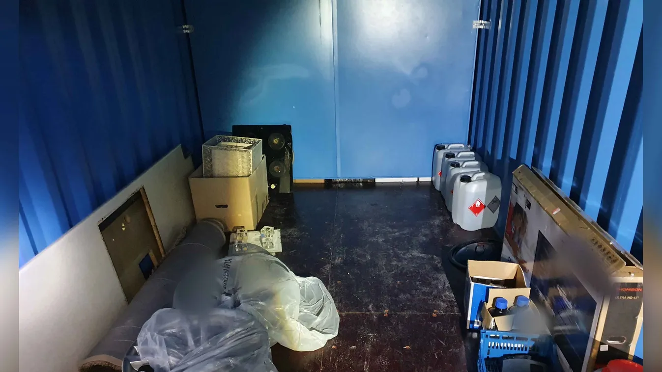 Brutális razzia: droglaborra csapott le a budapesti rendőrség - videó