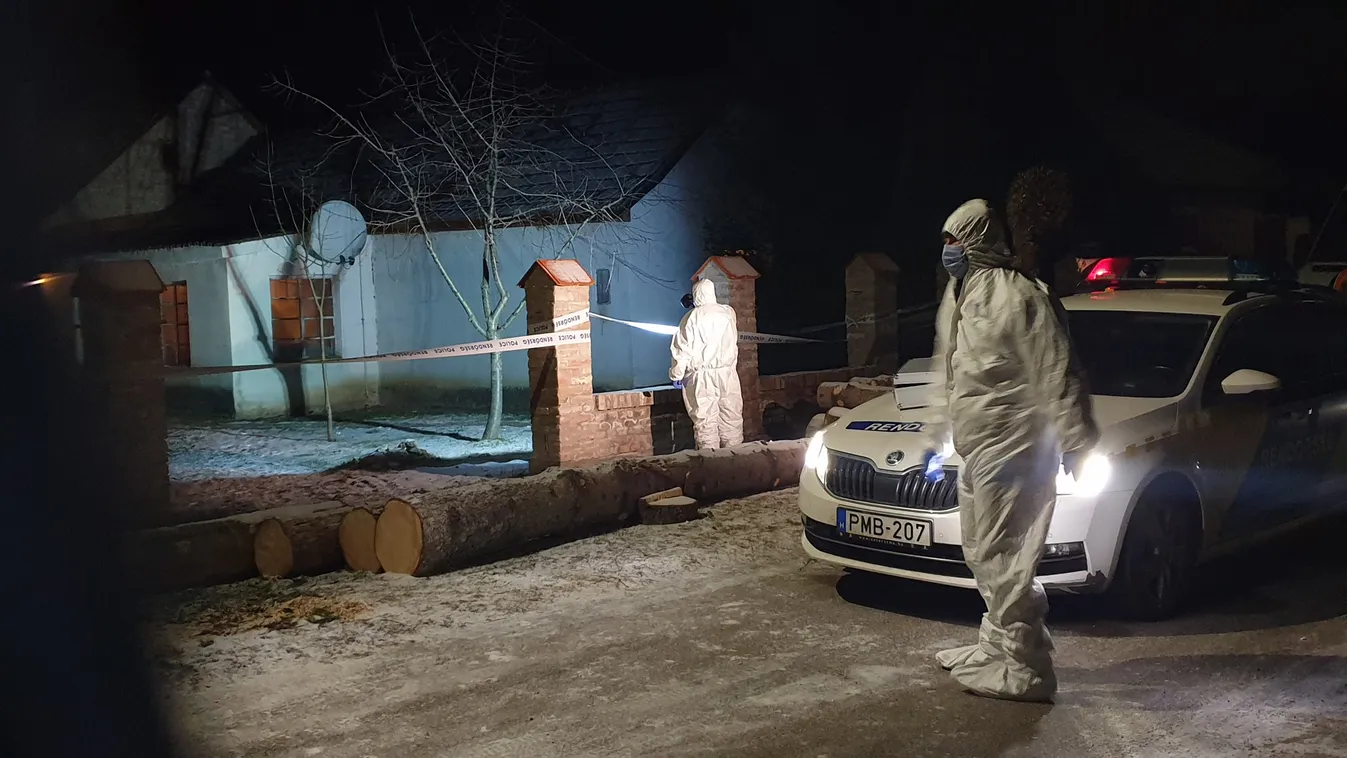 Balatonszemesi gyilkosság: ezért ölhette meg az apját - helyszíni fotók