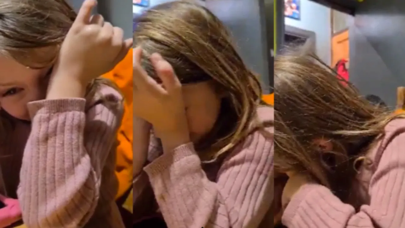 Megszakad a szív: zokogva üzent egy 7 éves kislány - videó