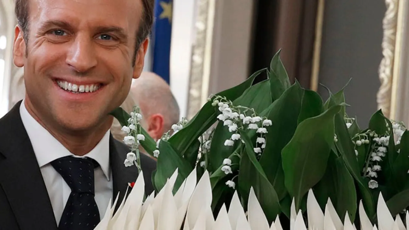 Hatalmas botrány: Emmanuel Macron 600 ezer eurót költött virágokra az adófizetők pénzén tavaly