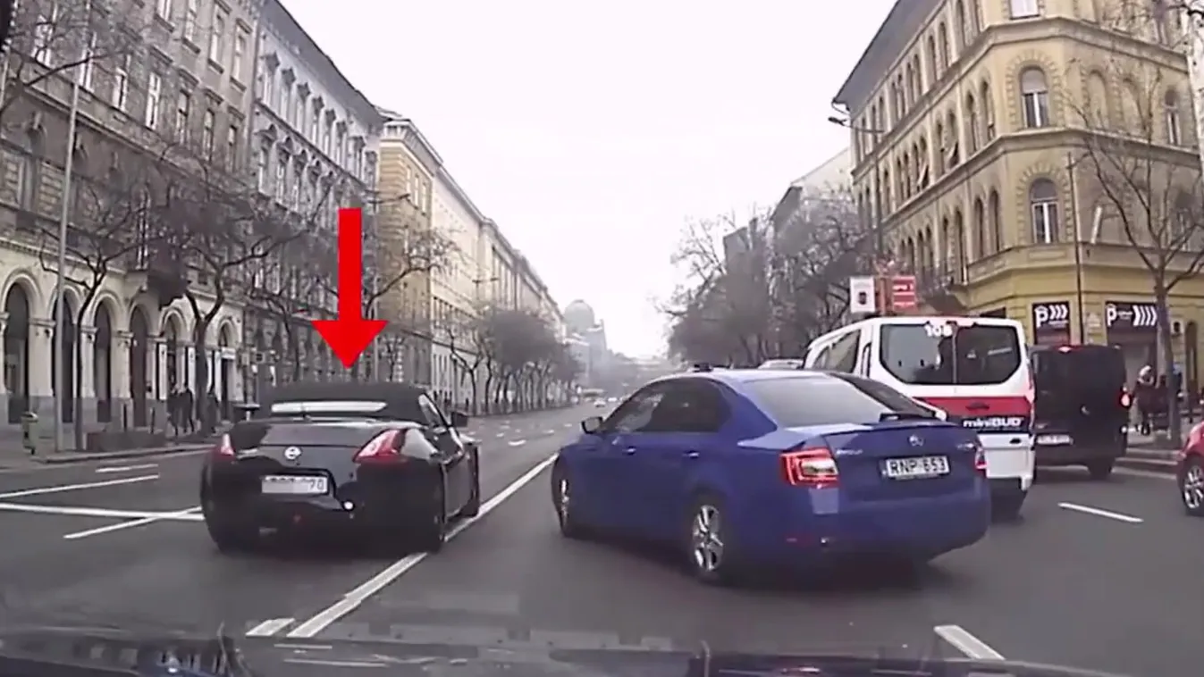Videót adott ki a rendőrség a legpofátlanabb autósokról