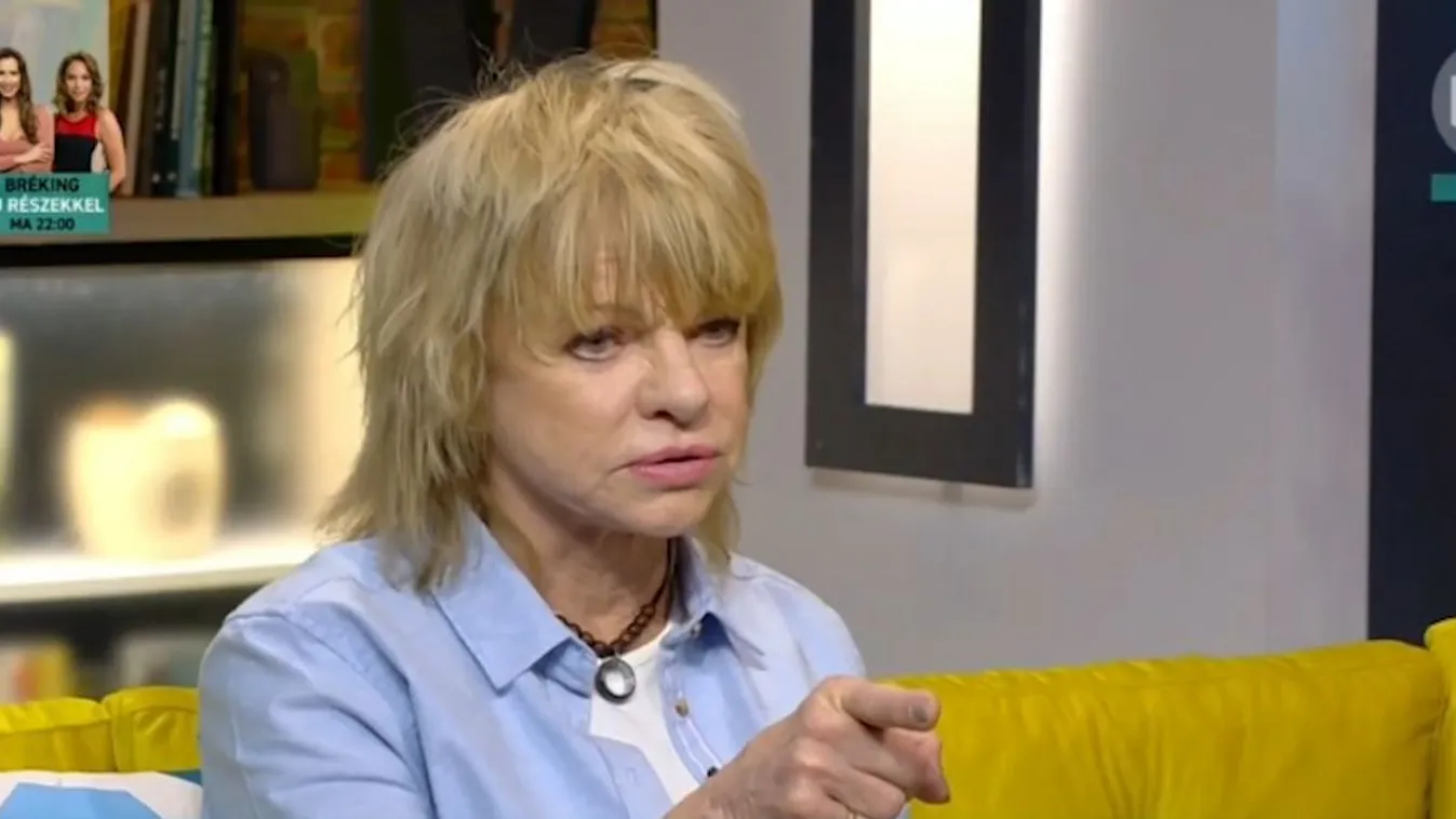 Videó - Furcsán viselkedett élő adásban Gór Nagy Mária. Mi történt?